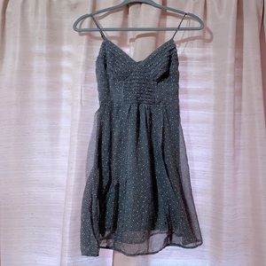 American Eagle Mini V-Neck Spaghetti Dress
